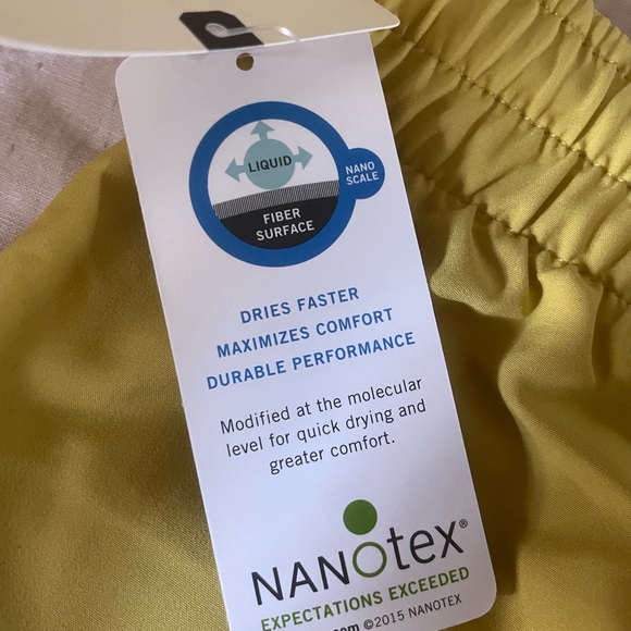 Duluth Trading Pier Genius Unlined Yellow Men's Shorts 9” Xlarge - Picture 6 of 11